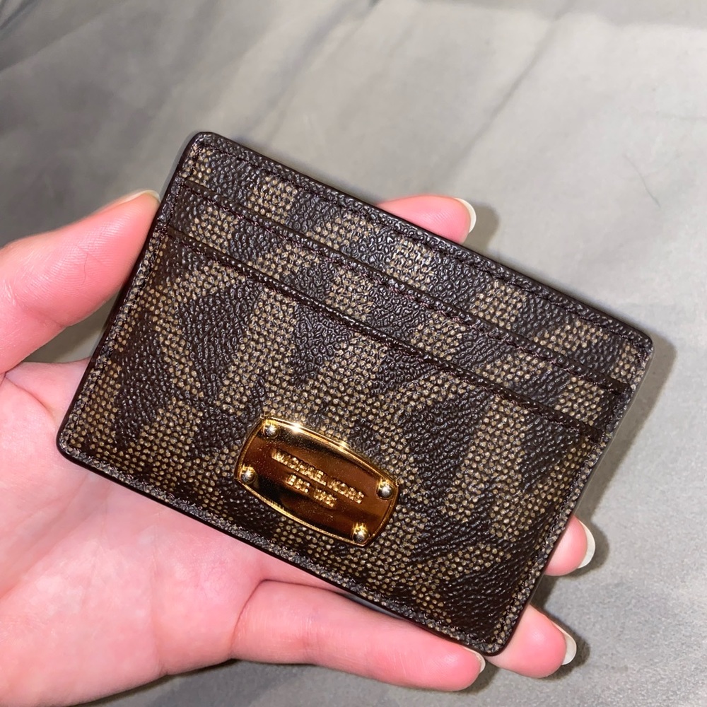 MK Logo Card Case